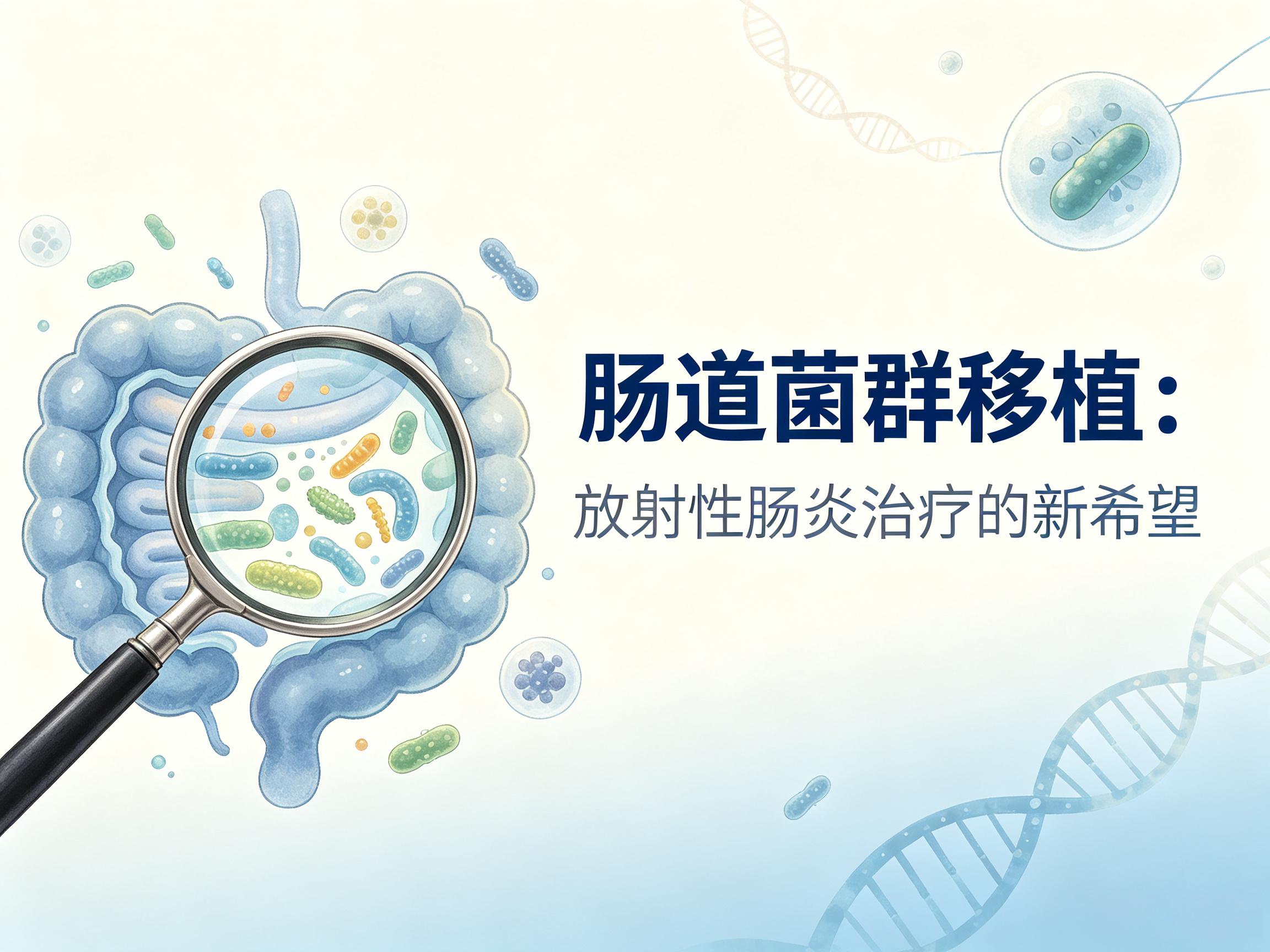 韶关市|第3期 肠道菌群移植：放射性肠炎治疗的新希望